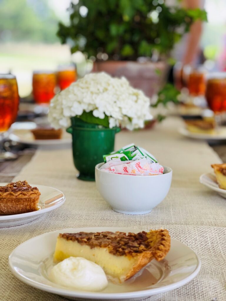 P Allen Smith Buttermilk Pecan Pie, a yummy ending to the home and garden tour