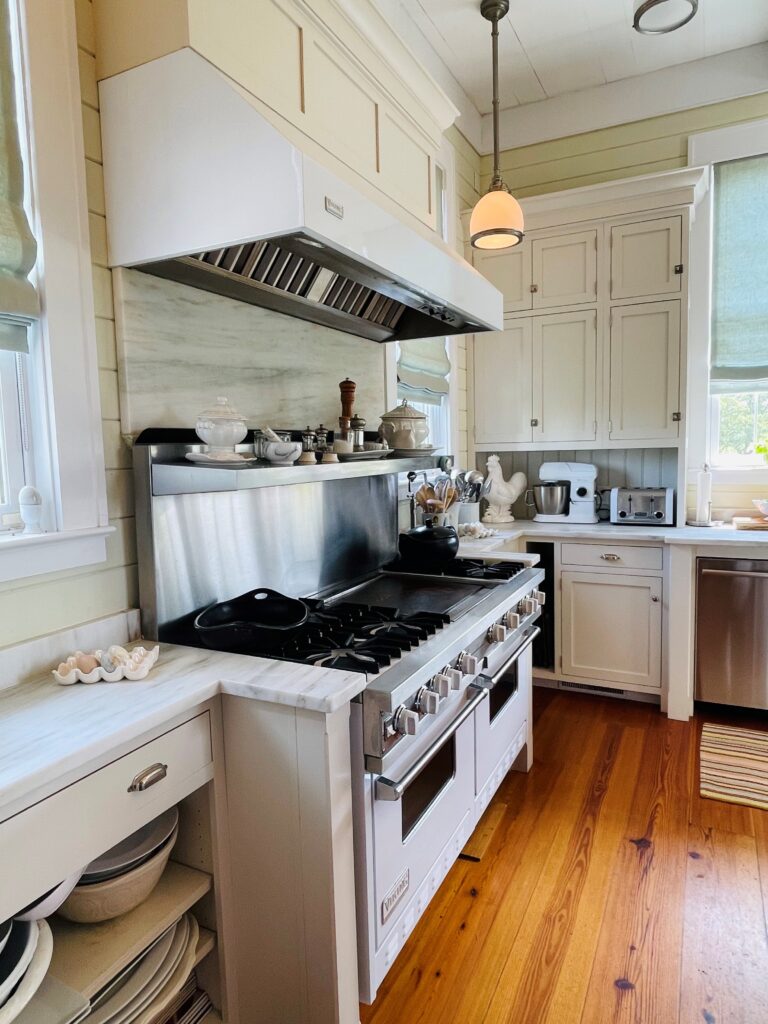 White Marble Counters and Kitchen Tour at the Home of P Allen Smith