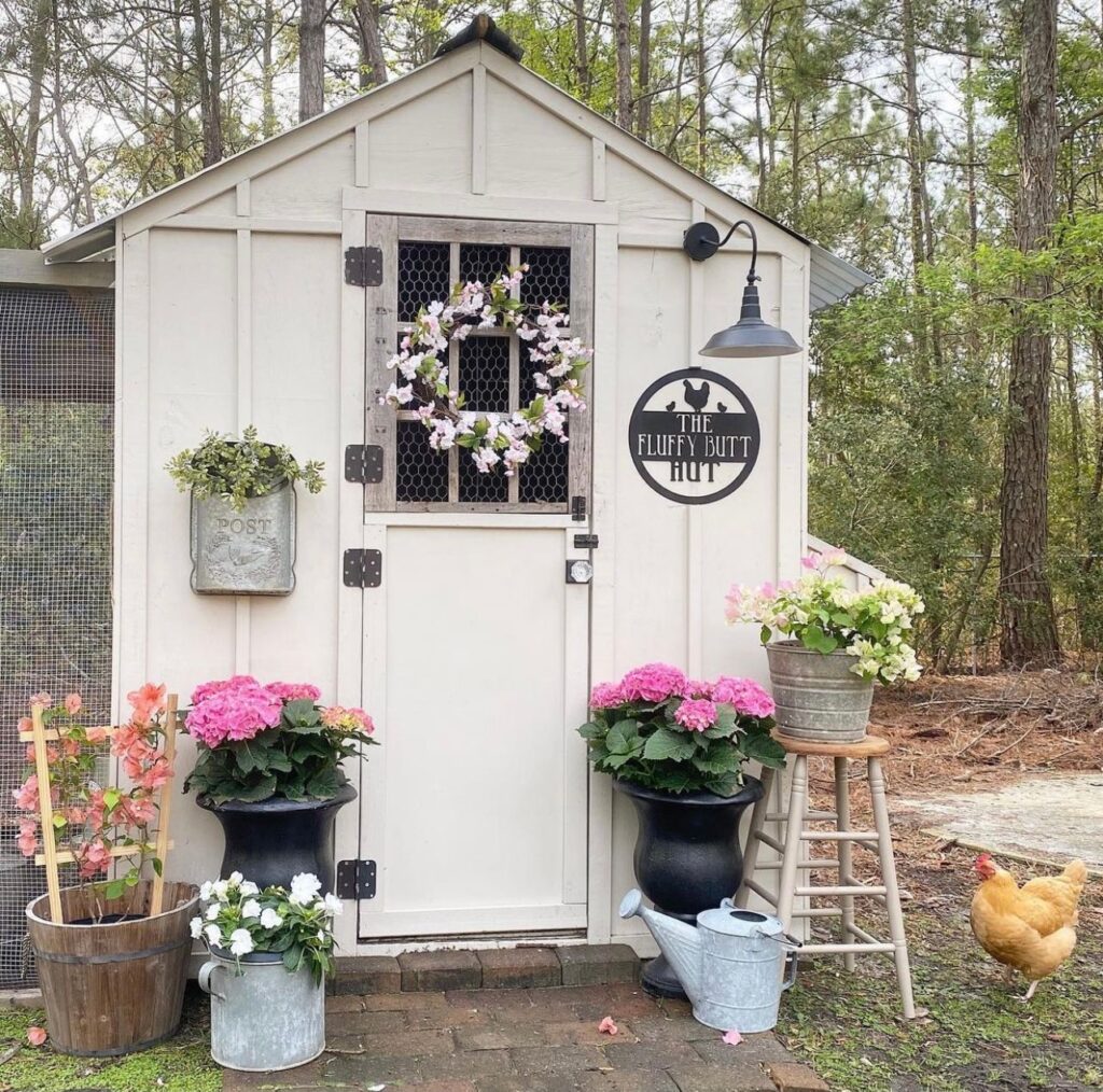 The Fluffy Butt Hut: Meeghan's DIY Chicken Coop