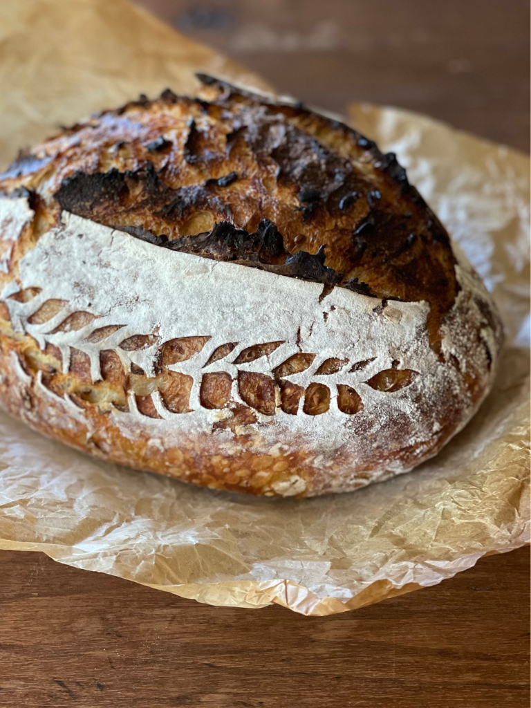 Bill makes sourdough at least 2x a week now that we're retired AND I have been learning to score the bread.