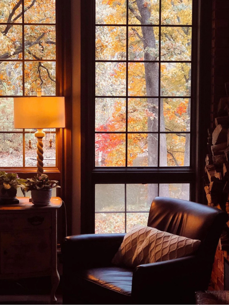 Fall Season Calls for Reading a Good Book in the Perfect Cozy Spot