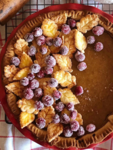 The Most Beautiful Pumpkin Pie - Penny Pennington Weeks