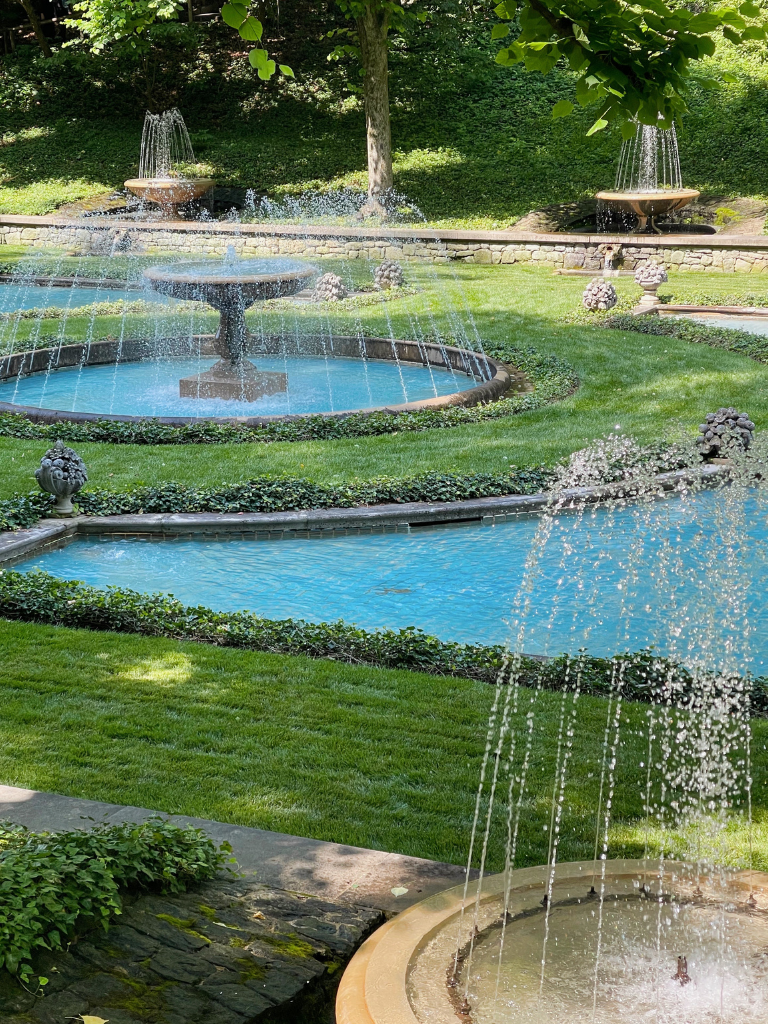 The Italian Water Garden created by Pierre S. du Pont.
